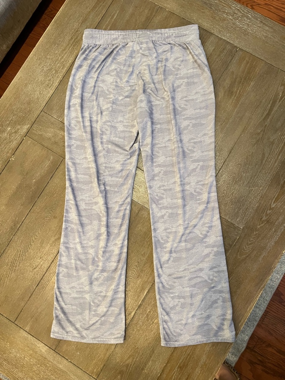 Favorite Soft Pant Gray Camo Joggers Lounge Pants Athleisure Medium - Picture 6 of 6
